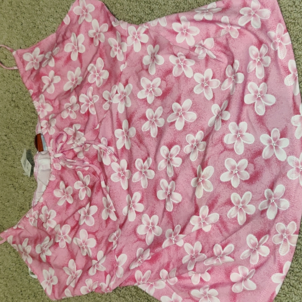 Ladies NWT Cute Summer Strapped Shirt
